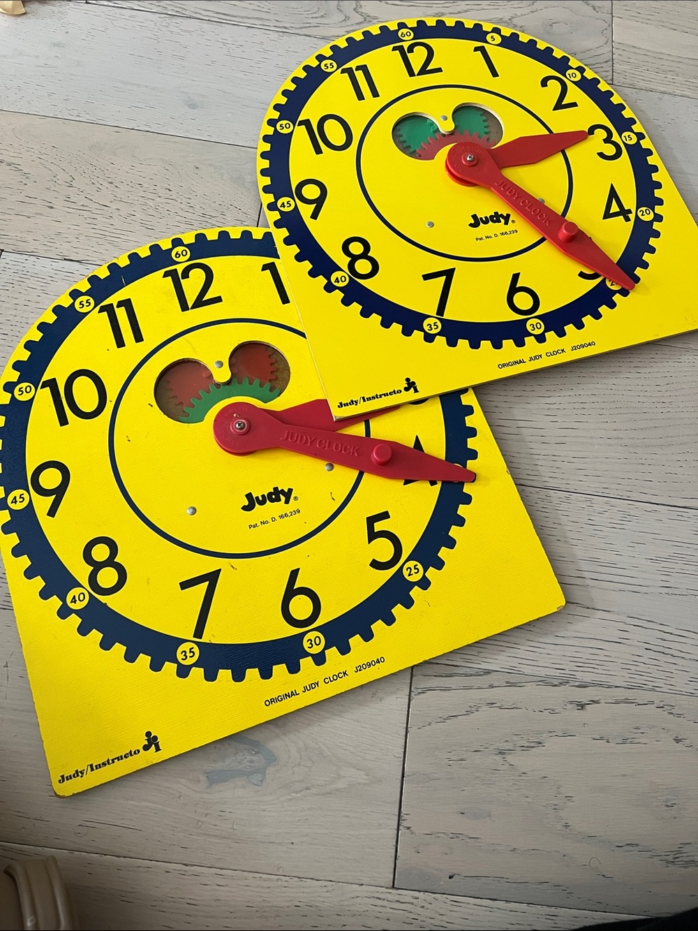 Judy Clock Kids Learning Toy - Yellow